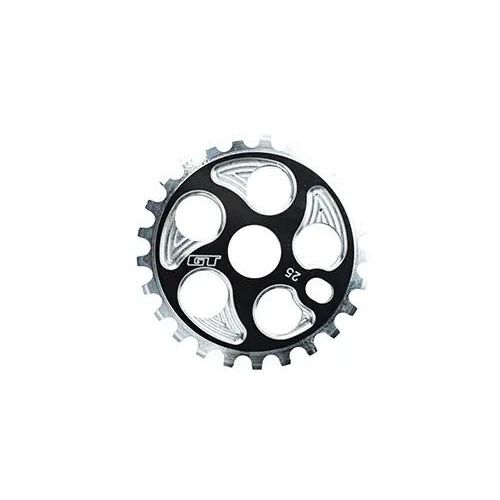 GT Overdrive CNC BMX Kettenblatt (Schwarz - 25T)