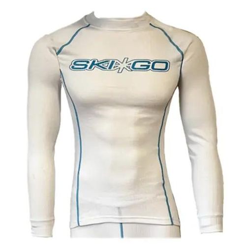 Skigo Damen Ski Funktionsunterwäsche Top (Weiß)