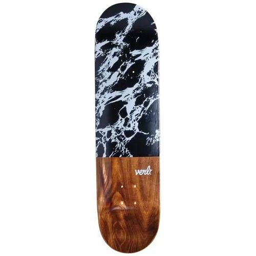 Verb Marble Dip Skateboard Deck (Schwarz)