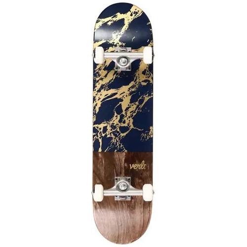 Verb Marble Dip Skateboard Komplettboard (Blau)