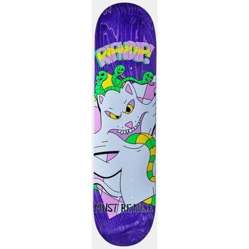 RIPNDIP Topanga Bandit Skateboard Deck (Lila)