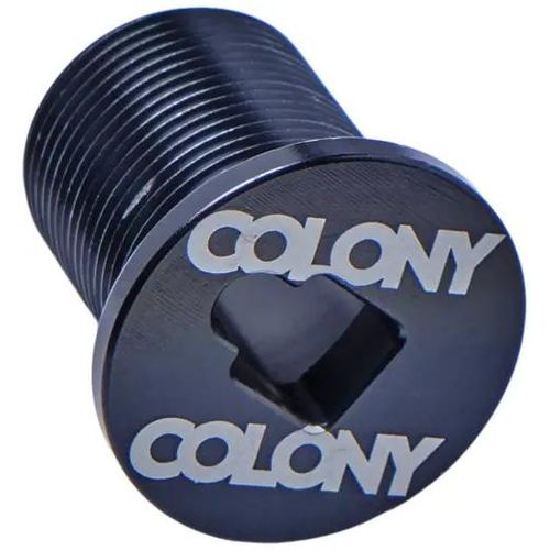 Colony BMX Fork Top Cap Schraube (Schwarz - M24)