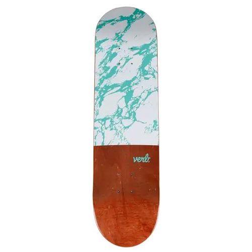 Verb Marble Dip Skateboard Deck (Weiß)