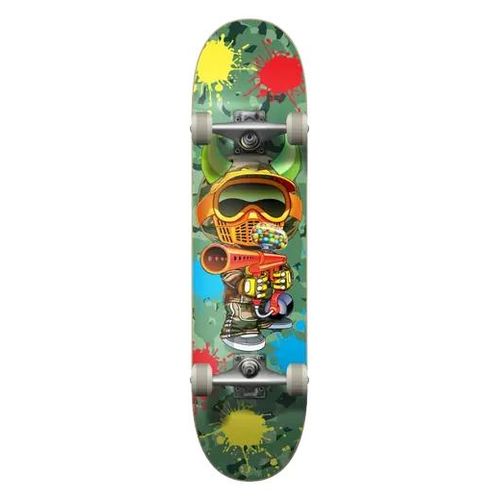 Speed Demons Paintballer Soft Top Skateboard Komplettboard (Grün)