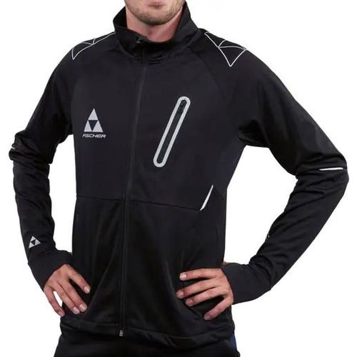Fischer Asarna Softshell Cross Country Jacke (Schwarz)