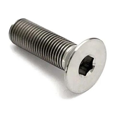 TLC Solid Titanium BMX Crank Spindle Schraube (Natural)