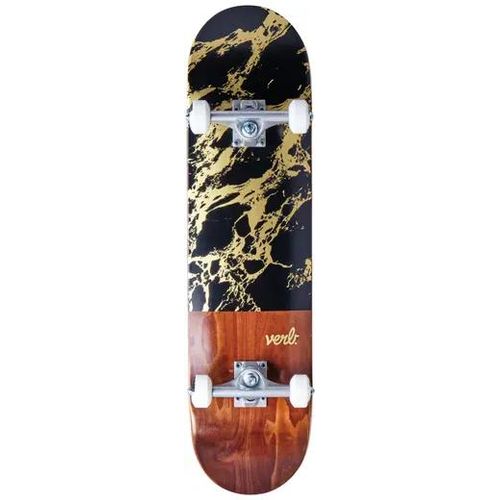 Verb Marble Dip Skateboard Komplettboard (Schwarz)