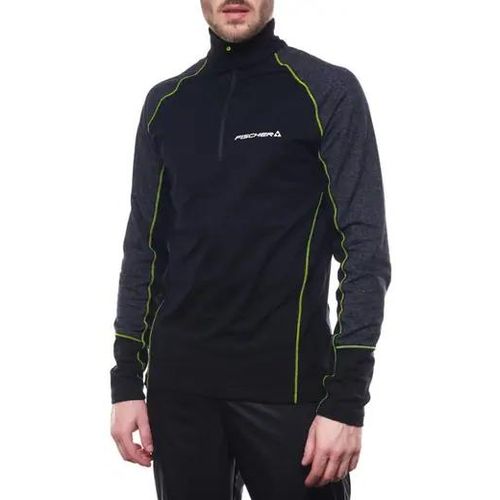 Fischer Skate Turtleneck Cross Country Ski Shirt (Petrol Dark Navy)