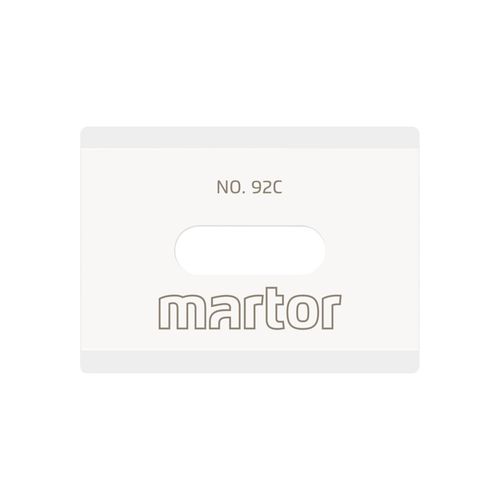 Martor Keramikklinge, Nr. 92C, 2 Stück auf Sb-Karte (1792.25)