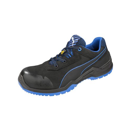 Sicherheitsschuh Argon Blue Low Gr.48 schwarz/blau Leder S3 ESD SRC EN20345 1 PA ; ISM (64.422.0-48)