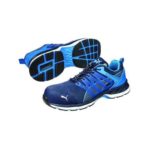 Sicherheitsschuh VELOCITY 2.0 BLUE LOW Gr.44 blau Mikrofaser ; ISM (4300700614)