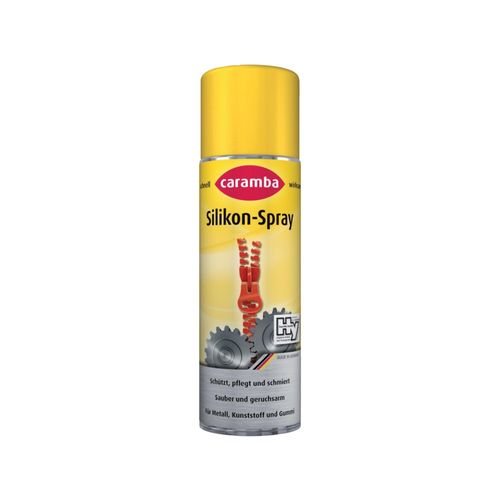 Caramba Silikon Spray 300ml für Schutz und Pflege von Kunststoffen und Gummi, 619902)