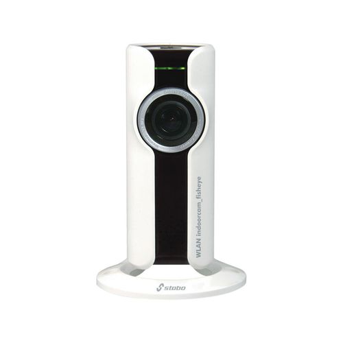 stabo FunkFarb-Videoüberwachung WLAN Indoorcam HD 180° (51091)