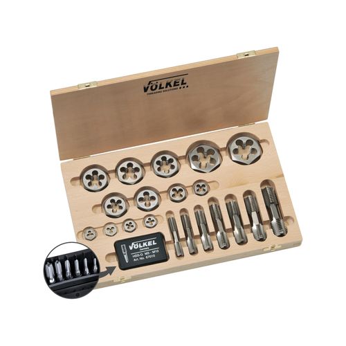 VÖLKEL Gewindeschneidsatz M3-M20 VÖLKEL ; VÖLKEL Threading Solutions (48641)