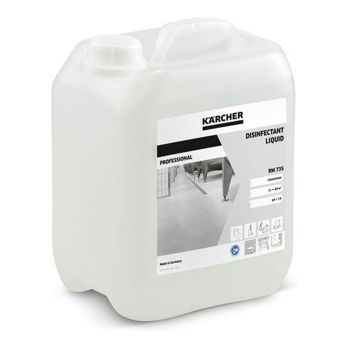 Kärcher Desinfektionsmittel, flüssig RM 735, 5 l (6.295-597.0)