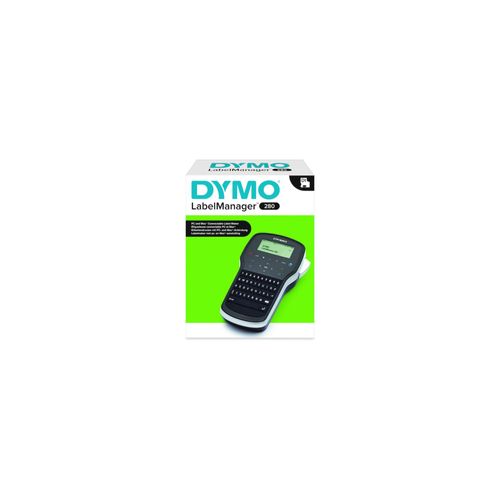 Dymo Beschriftungsgerät LM 280 m. 1 Schriftband B.12mm schwarz auf weiß ; NWL (S0968970)