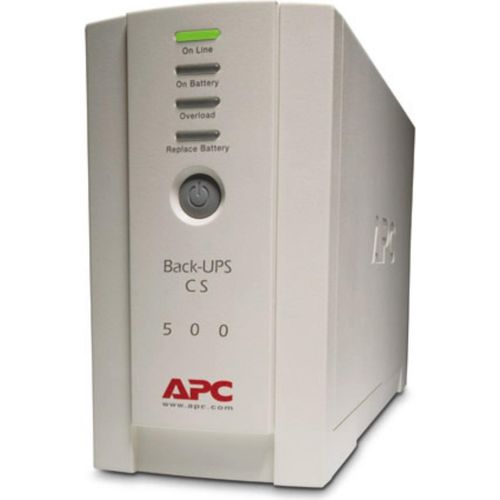 APC Back-UPS CS - BK500EI - Unterbrechungsfreie Stromversorg 500VA (4 Ausgänge IEC, Überspannungsschutz)