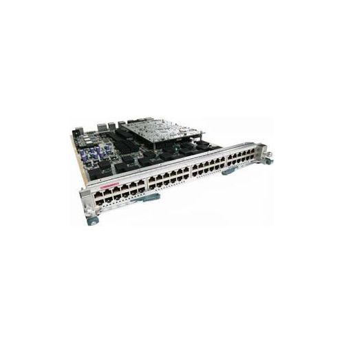 Cisco Nexus 7000 Series 48-Port 10/100/1000 Ethernet Module, Spare, L3, gemanaged, 10/100/1000 Mbps, 1 Gbit/Sek, IPv4, IPv6, - FCC Part 15 (CFR 47) (USA) Class A - ICES-003 (Canada) Class A - EN55022 (Europe) Class A
