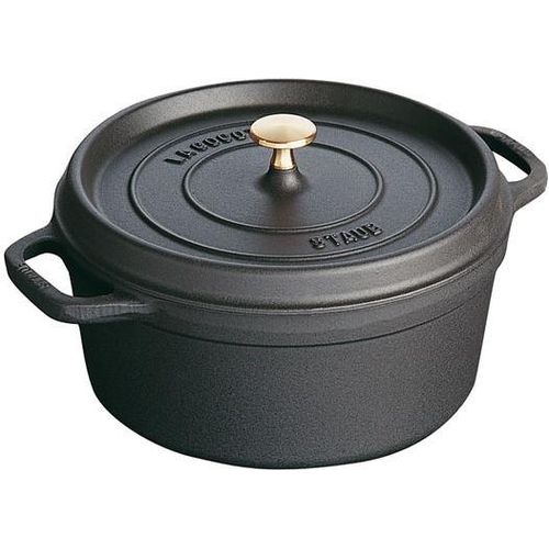 Staub Cocotte Bräter 16 cm schwarz rund