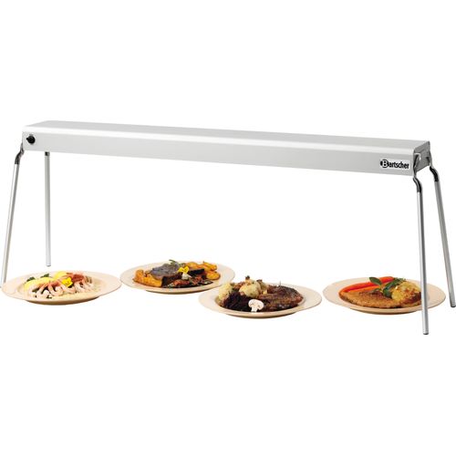 Infrarot-Wärmebrücke 1830 mm breit + Füße