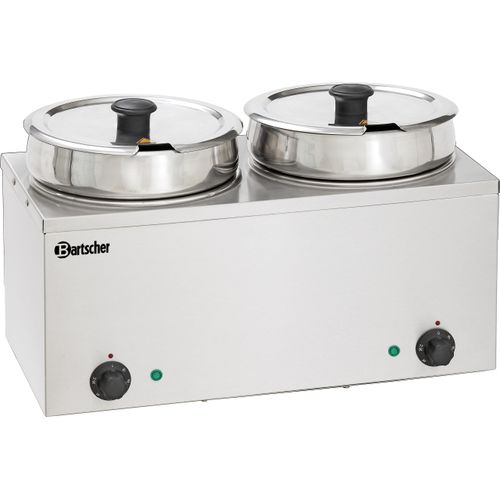 Bartscher Bain Marie Hotpot, 2x Topf, 6,5 L