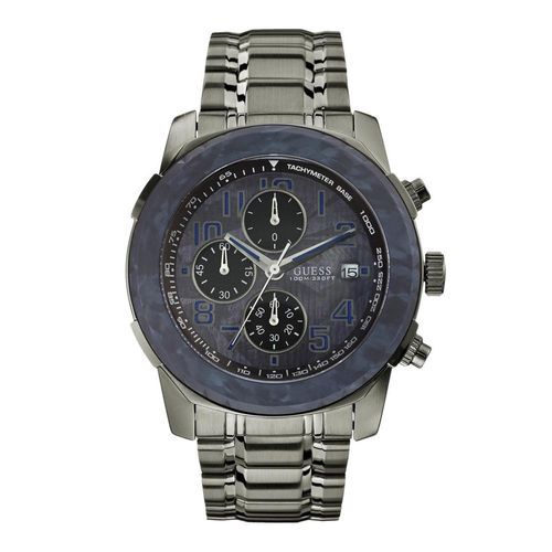 Guess Axle W22522G2 Sportliche Herrenuhr Massives Gehäuse