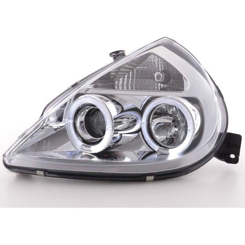 Scheinwerfer Angel Eyes Ford KA Typ RBT Bj. 96-08 chrom