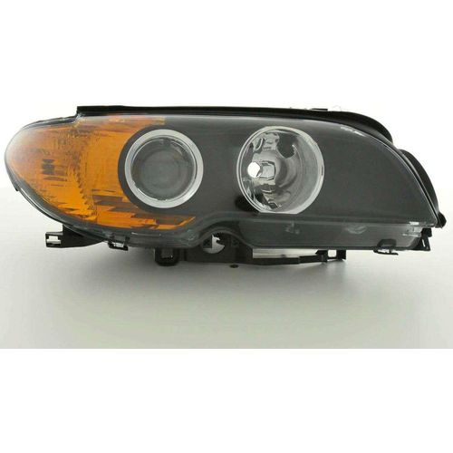 Verschleißteile Scheinwerfer rechts BMW 3er E46 Coupe 03-06, schwarz