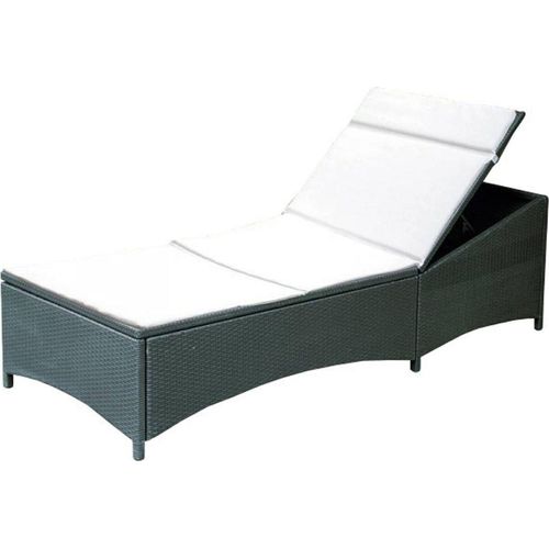 Poly-Rattan Liege anthrazit