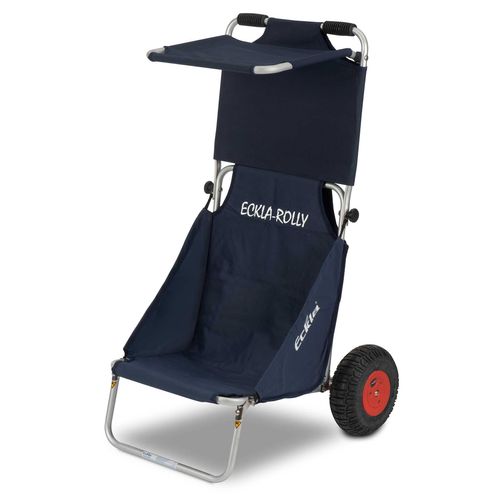 Eckla Eckla-Beach-Rolly Mit Sonnendach Farbe: Blau Mit Pannensicherer Bereifung 79917