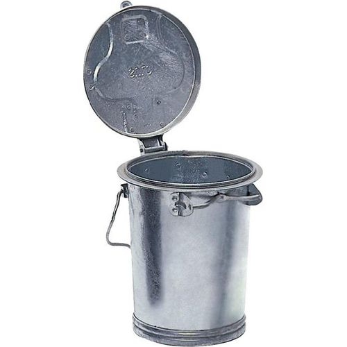 Mülleimer 35l Stahlbl.TZN m.Bügel