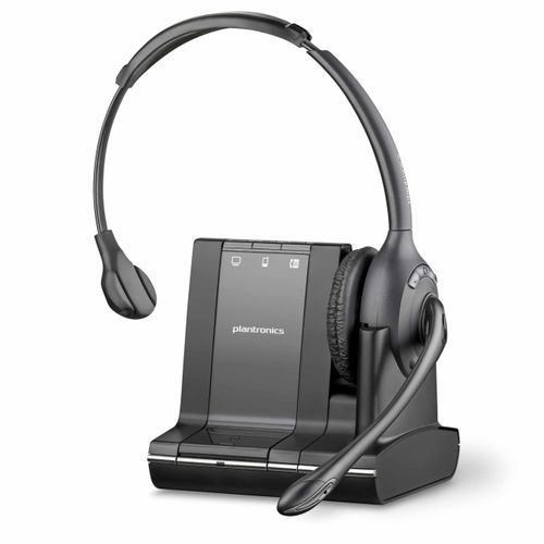 Plantronics Savi W710 DECT - On-ear Headset | Schwarz Neu