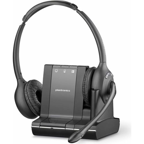 Plantronics Savi W720 DECT - On-ear Headset | Schwarz Neu