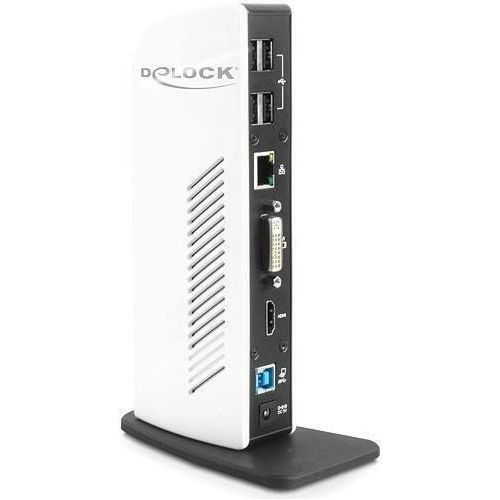 DELOCK Portreplikator USB3.0 -></noscript> USB/RJ45/HDMI/DVI/Audio