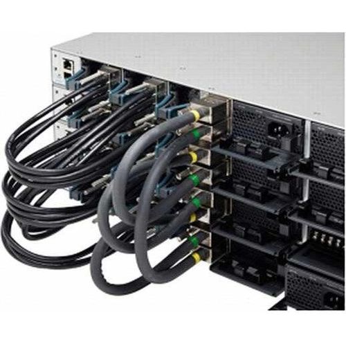 Cisco Stack-t1 Cat 6-netzwerkkabel 3 M Schwarz Schwarz One Size