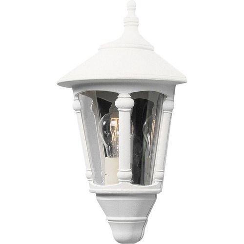 Konstsmide Virgo Wandleuchte weiß lackiertes Aluminium, rauchfarbenes Acrylglas, Hand EU 569-250