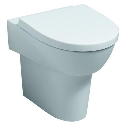 Geberit WC-Sitz FLOW Scharniere Edelstahl weiß