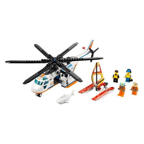 LEGO City Hubschrauber der Küstenwache, Junge/Mädchen, Mehrfarben