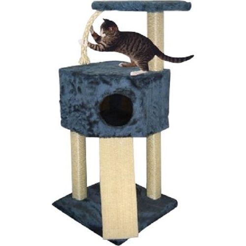Cat Dream Katzen Eckboy blau