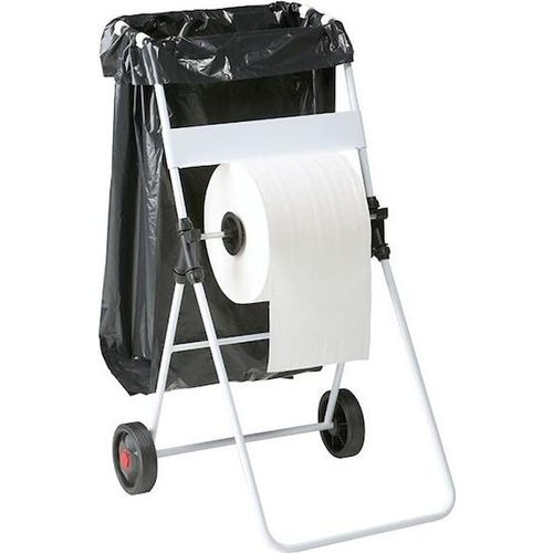 Rossignol Bobino fahrbarer Müllsackhalter mit Abwickelvorrichtung für Papier