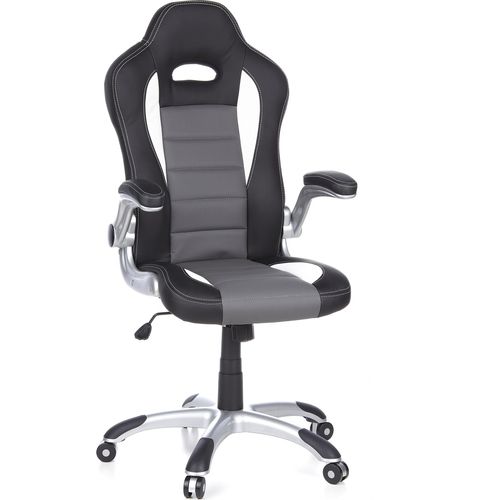 hjh OFFICE Gamingstuhl GAME SPORT Kunstleder Höhenverstellbarer Computerstuhl, Bürostuhl mit Armlehnen