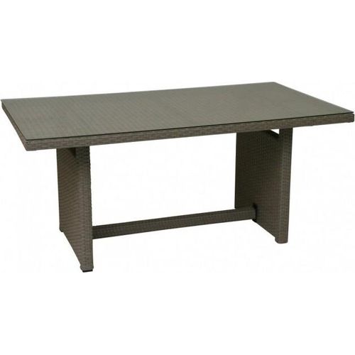 Esstisch York Rattan 180x100x74 cm