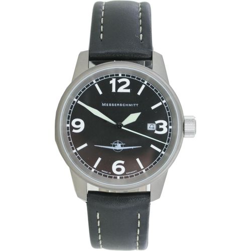 Aristo Herren Messerschmitt Uhr Fliegeruhr Titan ME 108 / 108-M