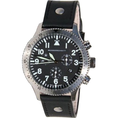 Aristo Herren Messerschmitt Uhr Chronograph Fliegeruhr ME 5030L