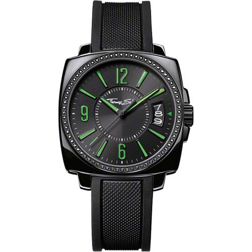 Thomas Sabo Rebel at Heart Uniuhr schwarz WA0106-208-203