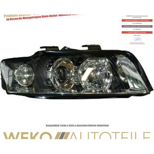 Scheinwerfer re. Audi A4 01-04 Xenon D1S+H7