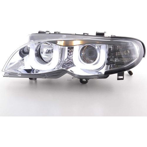 Scheinwerfer Angel Eyes BMW 3er E46 Limo/Touring Bj. 02-05 chrom