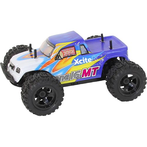 Monster Truck one16 MT - 4WD RTR Modellauto, blaue Karosserie