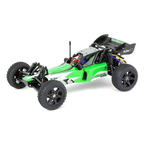 SandStorm one10 - 2WD RTR Dune Buggy Brushed Modellauto, grüne Karosserie