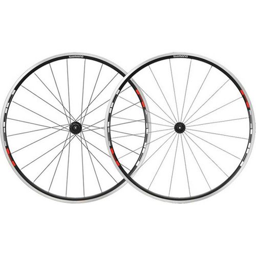 Shimano Tiagra R501a Rennrad Laufradsatz Schwarz 9 x 100 / 10 x 130 mm / Shimano/Sram HG Schwarz 9 x 100 / 10 x 130 mm